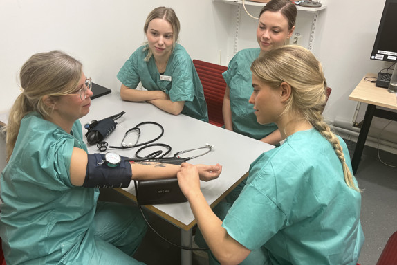 Studenter på KTC. Foto: RKH