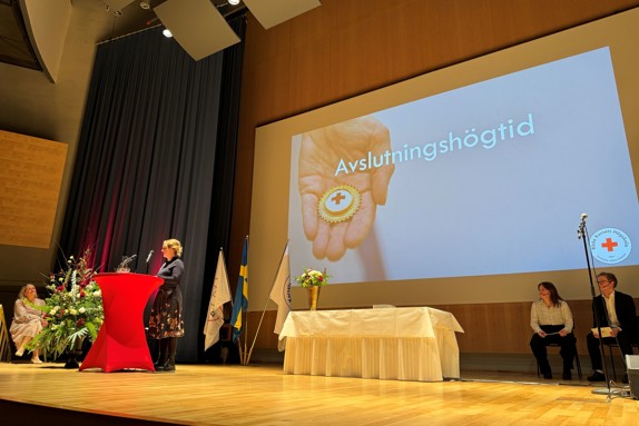 Bild från avslutningshögtiden januari 2024