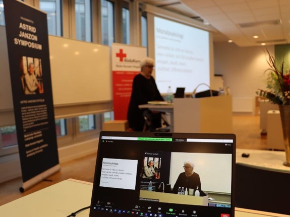 Astrid Janzons symposium vid Röda Korsets Högskola. Foto:RKH