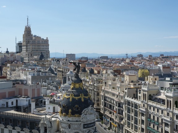 Bild av Madrid, Spanien.