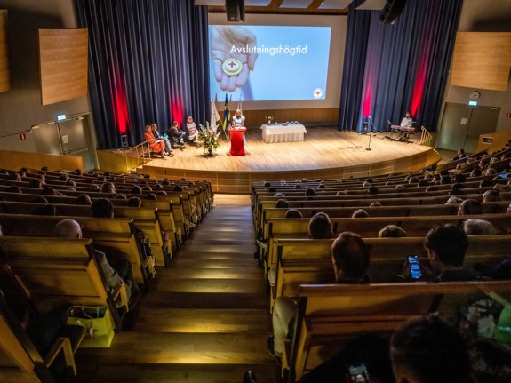 Avslutningshögtid VT23. Foto: Jenny Frejing