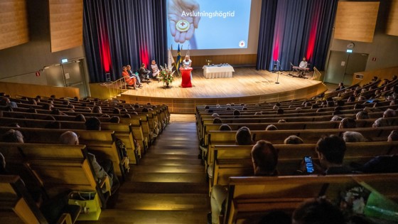 Avslutningshögtid VT23. Foto: Jenny Frejing