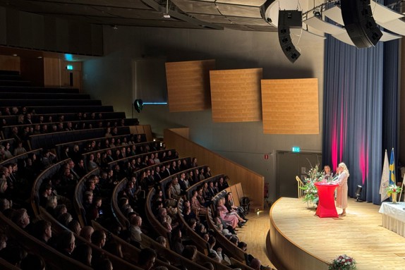 Bild på avslutningshögtiden