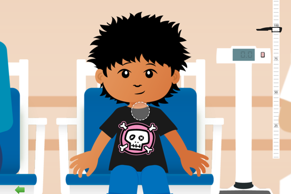 Bild av appfunktion.