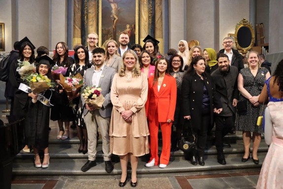 Avslutningshögtid. Foto: RKH