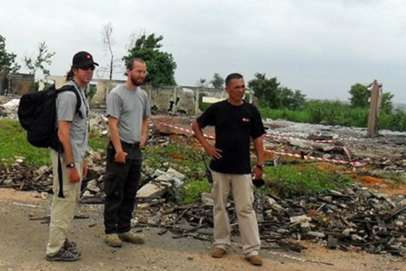 Jason Murphy, evakueringsövning i Elfenbenskusten