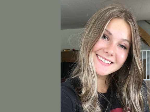 Corinne Gunnarsson, tidigare student vid Röda Korsets Högskola. Foto: Privat