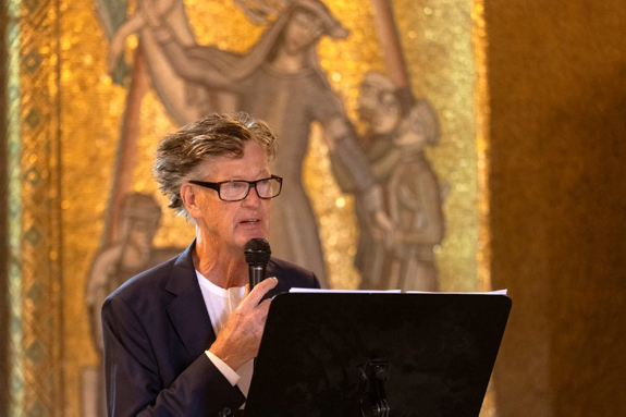 Per Allan Olsson föreläser. Foto: Sören Andersson