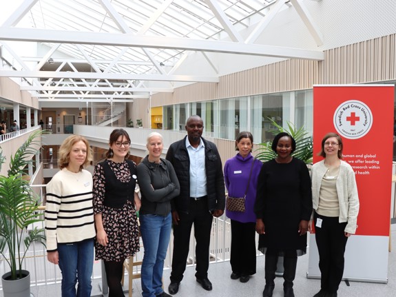 Besökare från Kenya Red Cross Training Institute