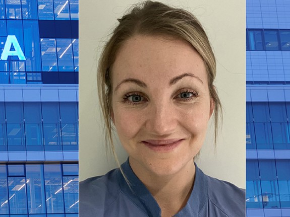 Amanda Hörnfeldt, tidigare student vid Röda Korsets Högskola. Foto: Privat