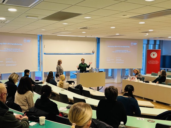 VFU-dag på Röda Korsets Högskola.