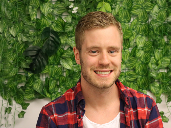 Linus Lindén, student på Sjuksköterskeprogrammet vid Röda Korsets Högskola. Foto: Privat