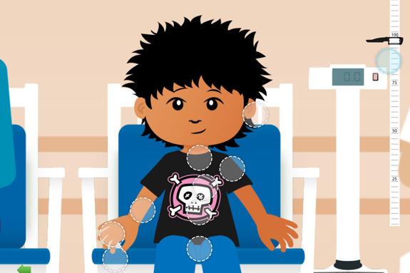 Bild av appfunktion.