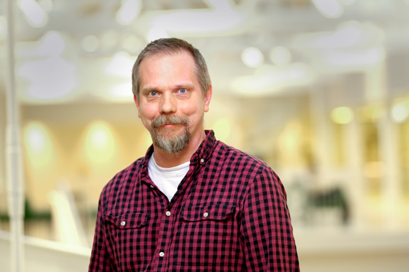 Petter Tinghög at the Swedish Red Cross University College. Photo: Sören Andersson