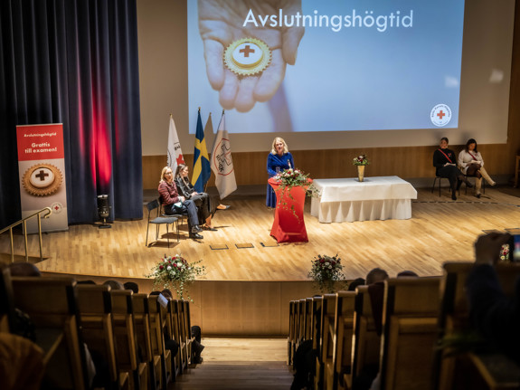 Avslutningshögtid. Foto: Jenny Frejing