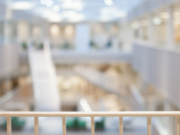 Bild på lokalerna med kort skärpa