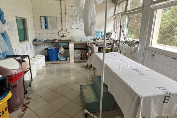Operationssal från sjukhuset i Machame, Tanzania. Foto: Privat