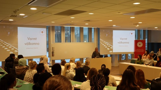 Upprop för nya studenter vid Röda Korsets Högskola vårterminen 2024!