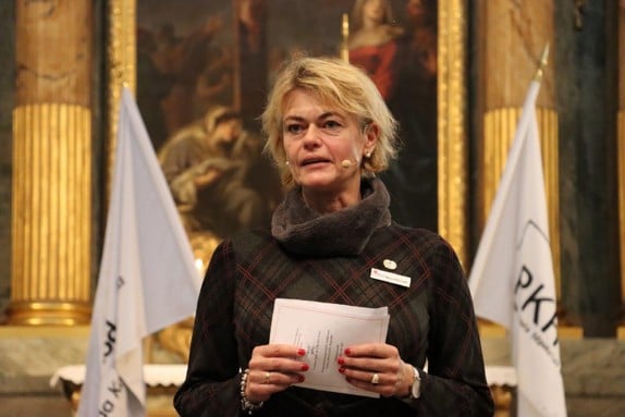 Bild av Maria Andersson, ansvarig för sjuksköterskeprogrammet.