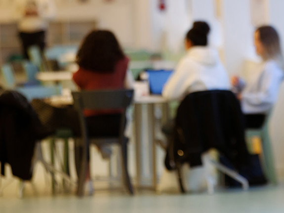 Studenter på Röda Korsets Högskola