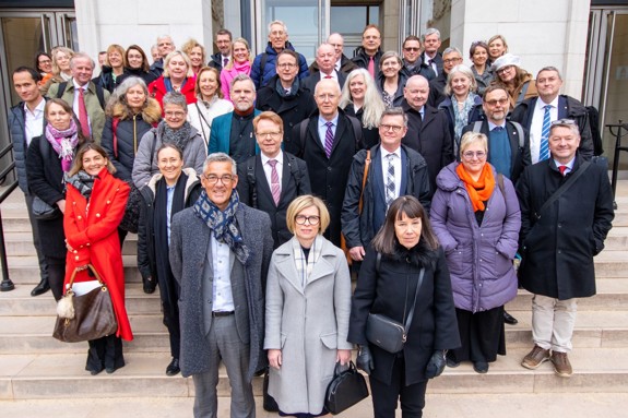 Bild från rektorsresan i Paris.