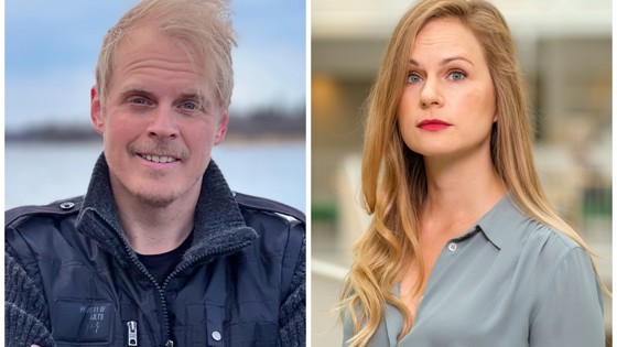 Projektledare Tommy Carlsson och Frida Johansson Metso har intervjuats av Forte magasin. Foto: RKH