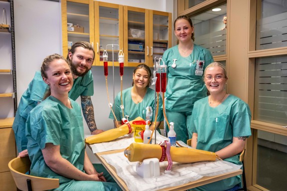 Studenter på KTC