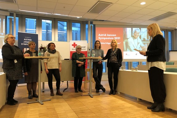 Bild av panelsamtal.