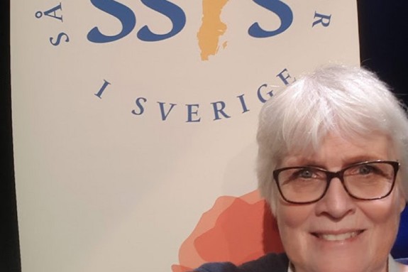 Bild av Åsa Gisel på Sårkonferensen 2022.