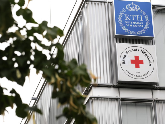 Entré till Röda Korsets Högskola
