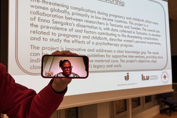 Årets Astrid Janzon-stipendiat Enna Sengogka