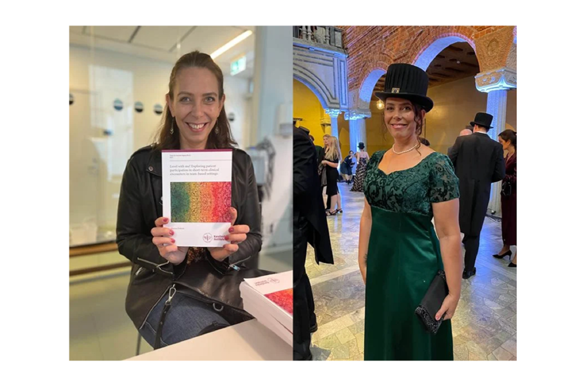 Hanna Dubois – alumn som forskar om patientdelaktighet. Foto: Privat