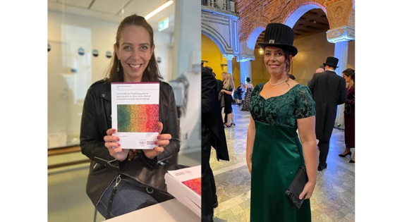Hanna Dubois – alumn som forskar om patientdelaktighet. Foto: Privat