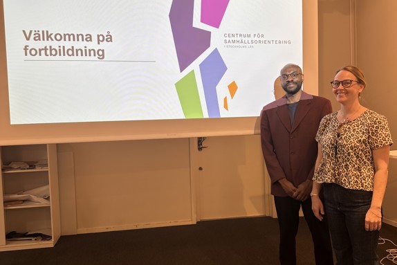 Deltagare vid centrum för samhällsorientering