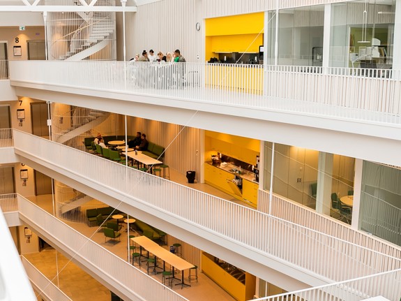 Överblicksbild på lokalerna. Foto: Andreas Bergius.