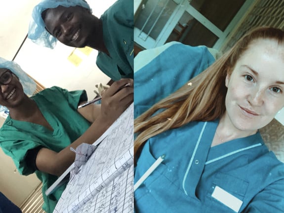 Saga Soldén, student vid Röda Korsets Högskola. Foto: Privat