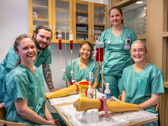 Studenter vid KTC. Foto: Jenny Frejing.