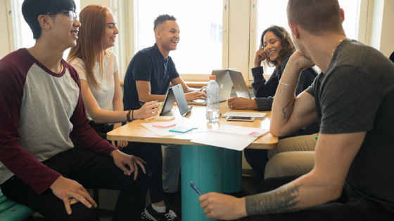 Grupparbete med studenter