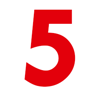 Bild av röd "5". Foto: RKH.