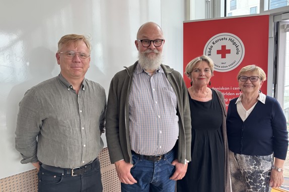 Mats Målqvist, Anders Ringnér, Ingrid Sivert Uddén och Ingegerd Palmér