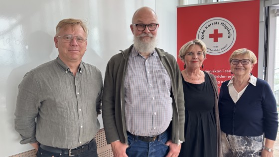 Mats Målqvist, Anders Ringnér, Ingrid Sivert Uddén och Ingegerd Palmér