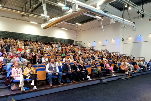 Bild på publiken från konferensen i Malmö