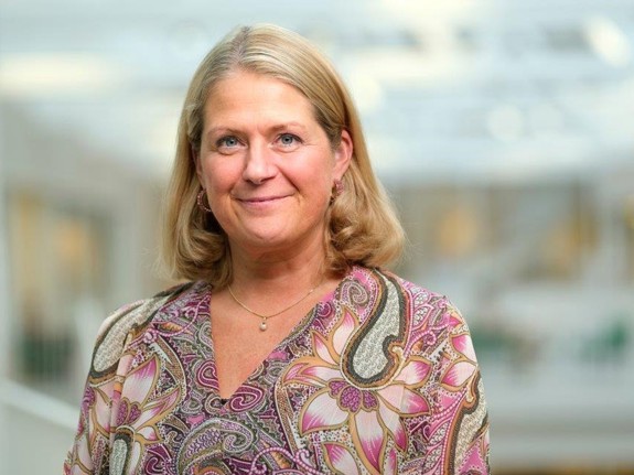 Bild av rektor Susanne Georgsson.