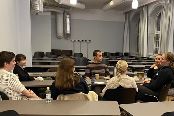 Studenter under en workshop. Foto: RKH