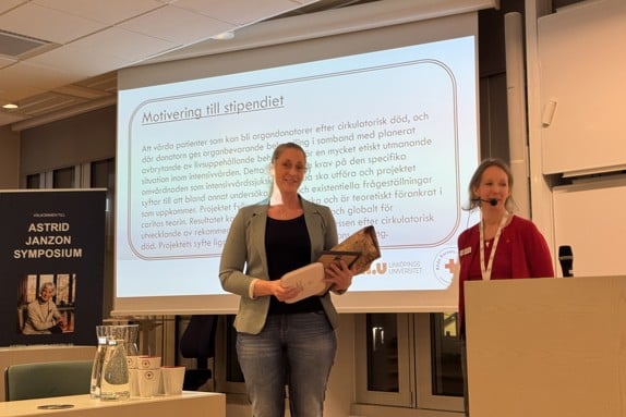 Årets Astrid Janzon-stipendiat Emelie Gripewall