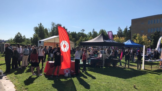 Campusdagen på Campus Flemingsberg. Foto: RKH