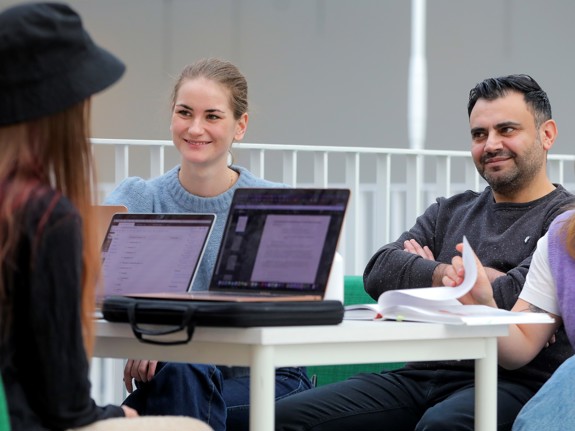 Studenter vid Röda Korsets Högskola