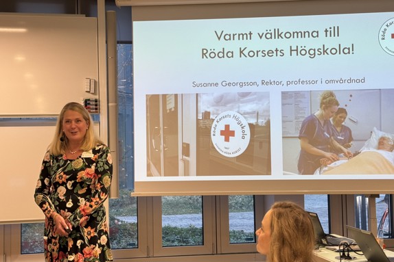 Susanne, Georgsson, rektor vid Röda Korsets Högskola