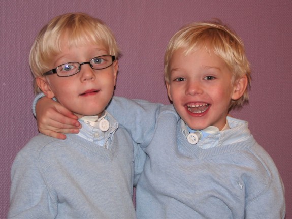 barn med trakeostomi. Foto:Privat