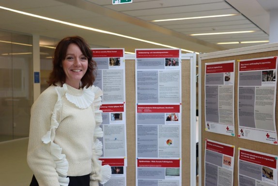 Bild av Matilda Ernkrans, minister för högre utbildning och forskning.